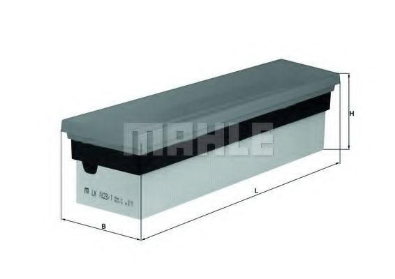 LX18231 Mahle Original Повітряний фільтр двигуна
